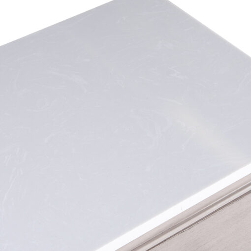 Ruby Marble Top Chest of 4 Drawers - Image 9