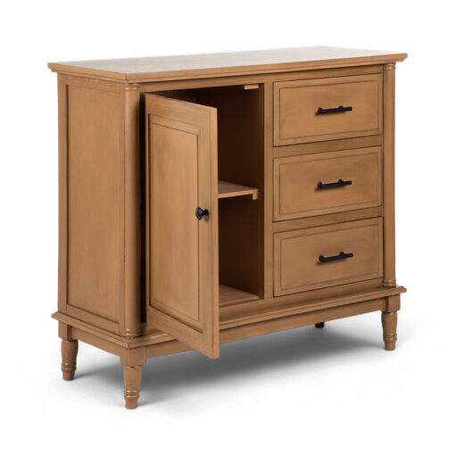 Nailah 1 Door 3 Drawers Cabinet - Image 4