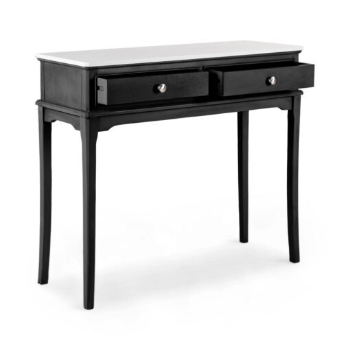 Ruby Marble Top 2 Drawers Console Table - Image 15