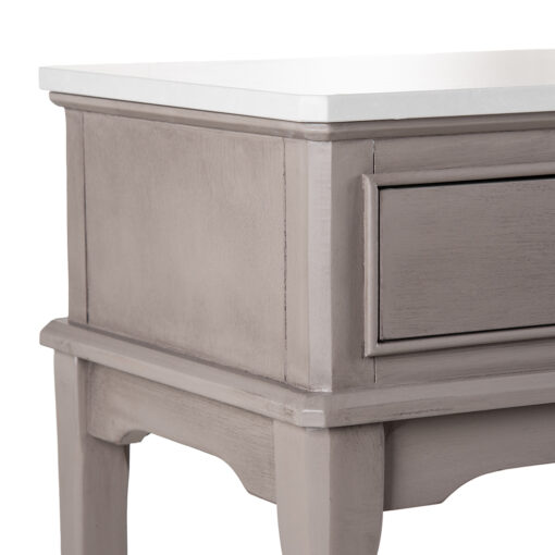 Ruby Marble Top 2 Drawers Console Table - Image 10