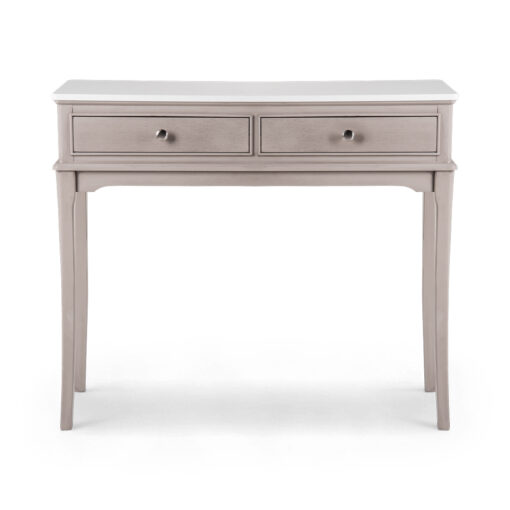 Ruby Marble Top 2 Drawers Console Table - Image 4