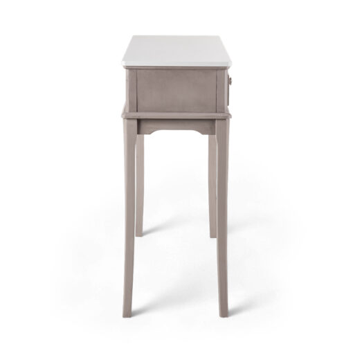 Ruby Marble Top 2 Drawers Console Table - Image 5