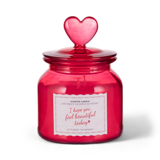 Scented Candle in Glass with Lid (310g)