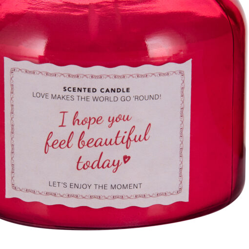 Scented Candle in Glass with Lid (310g) - Image 6