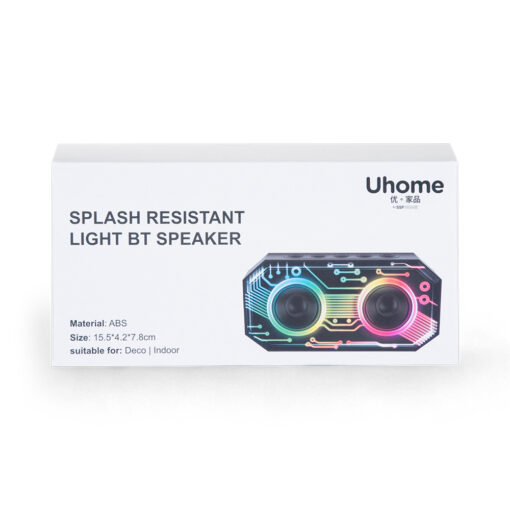Uhome Splash Resistant Light Bluetooth Speaker - Image 31
