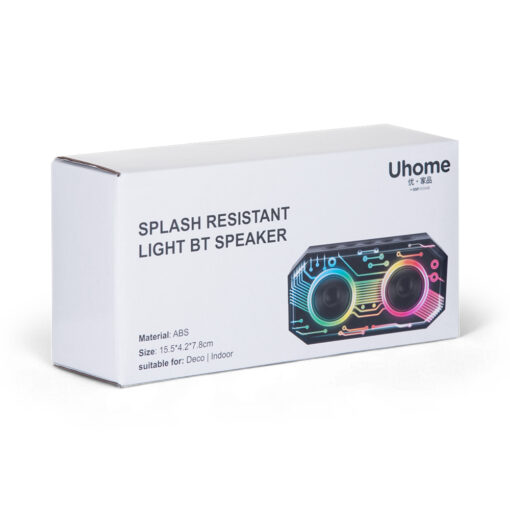 Uhome Splash Resistant Light Bluetooth Speaker - Image 32