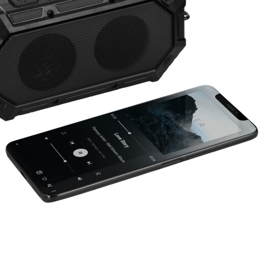 Uhome Waterproof Ambiente Light Bluetooth Speaker - Image 33