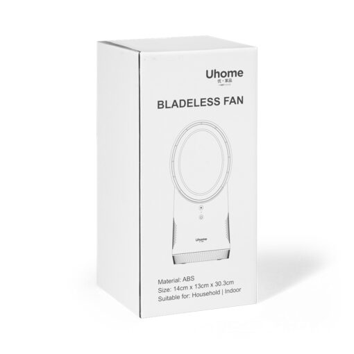 Uhome Bladeless Fan with LED Light - Image 16