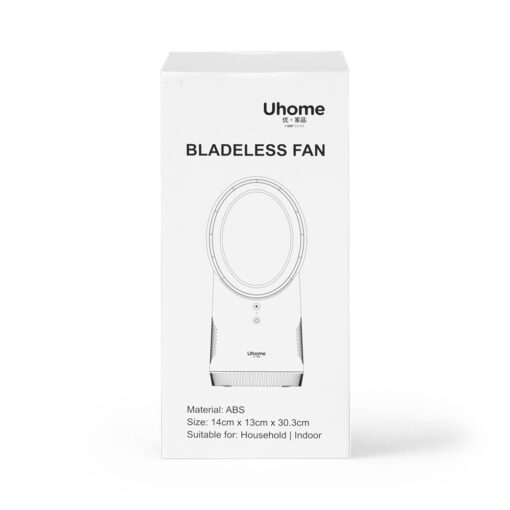 Uhome Bladeless Fan with LED Light - Image 17