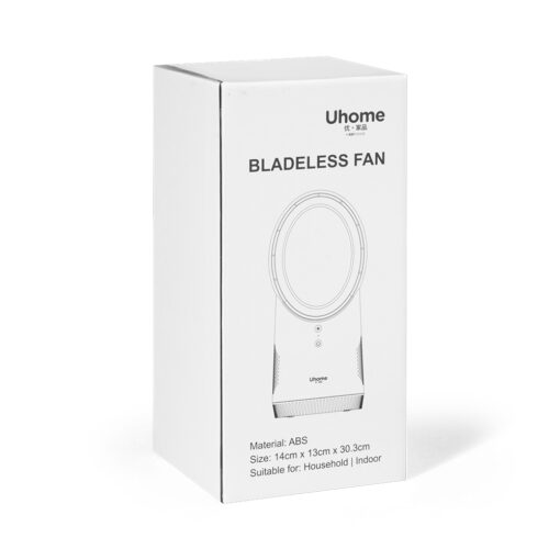 Uhome Bladeless Fan with LED Light - Image 27