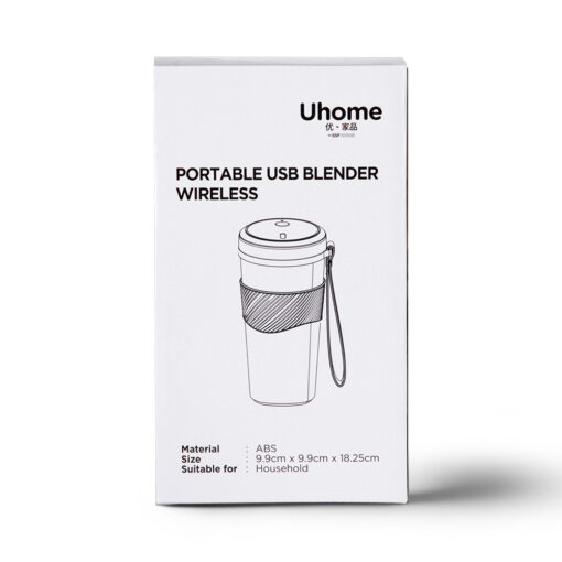 Uhome Portable USB & Wireless Blender (400ml) - Image 13
