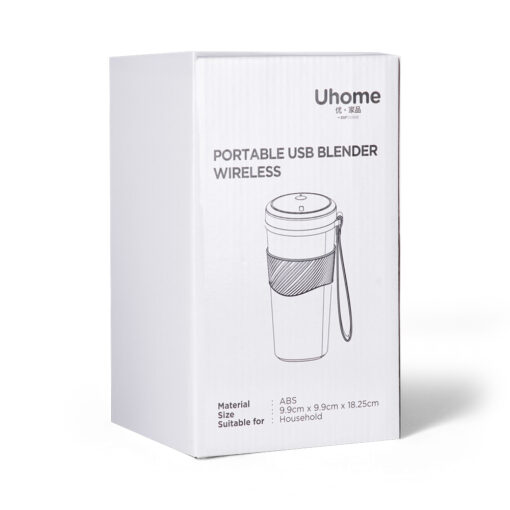 Uhome Portable USB & Wireless Blender (400ml) - Image 12