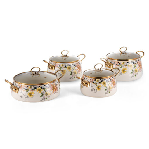 Set of 4 Soup Pot