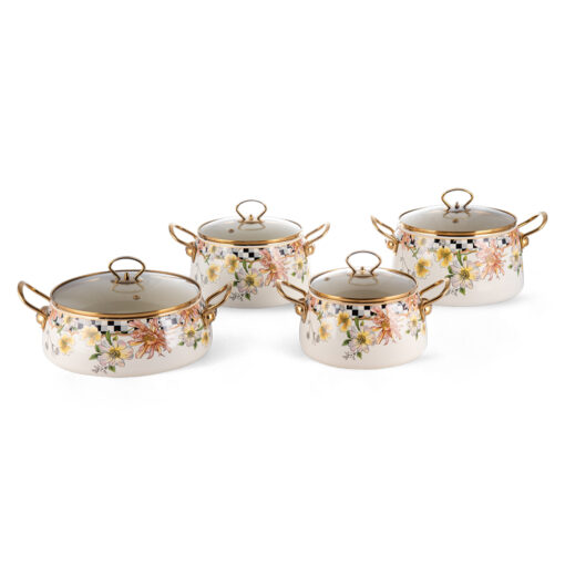 Set of 4 Soup Pot - Image 3