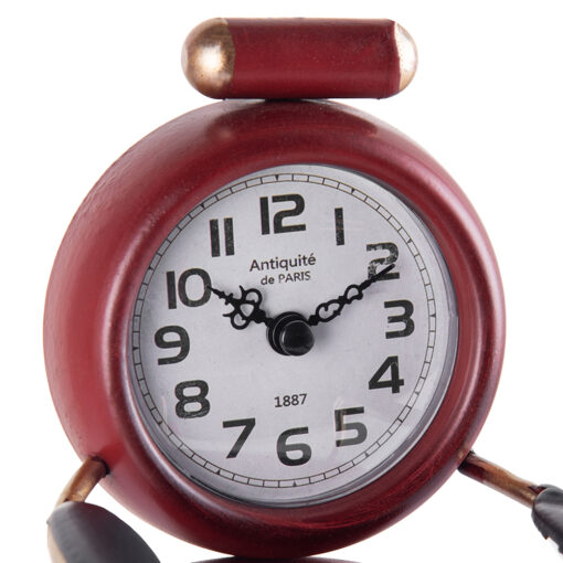 Barber Chair Table Clock (H21.5cm) - Image 5