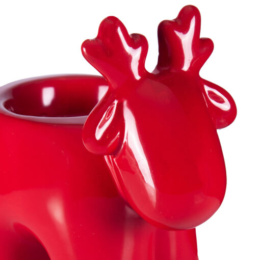 Ceramic Deer Candle Holder (H12.3cm) - Image 6
