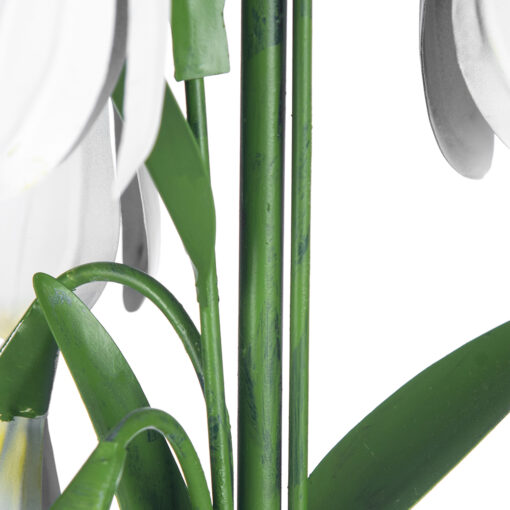 White Flower Candlestick Holder (H45.4cm) - Image 5