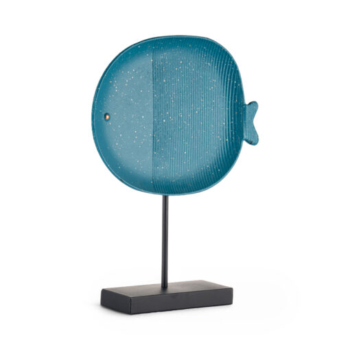 Set of 2 Fish Table Top Sculpture - Image 2