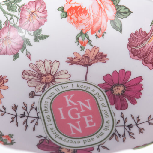 Floral Melamine Bowl (Dia. 25cm) - Image 2