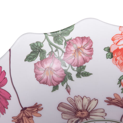 Floral Melamine Bowl (Dia. 25cm) - Image 4