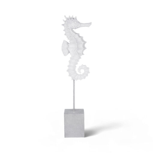 Polyresin Seahorse on Base (H66.7cm) - Image 2