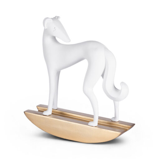 Resin Dog on the Base (H28cm) - Image 3