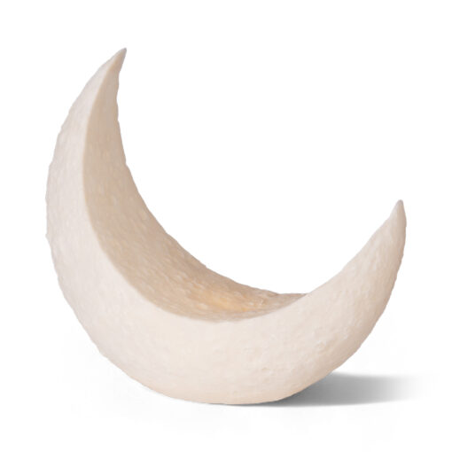 Resin Moon with LED (H31.3cm)