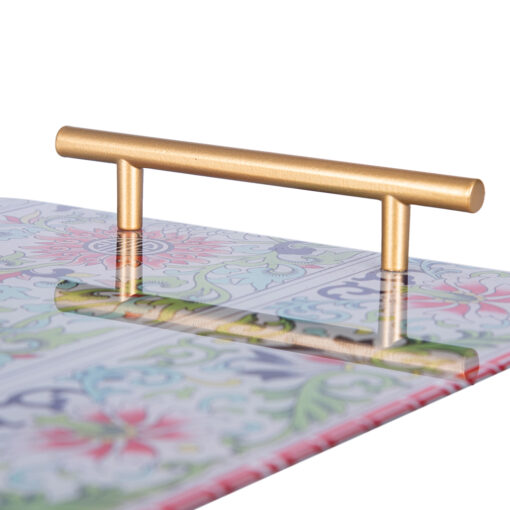 Glass Tray with Handle - Image 4