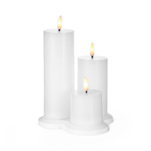 3 Pcs Rechargeable Candle - Image 2