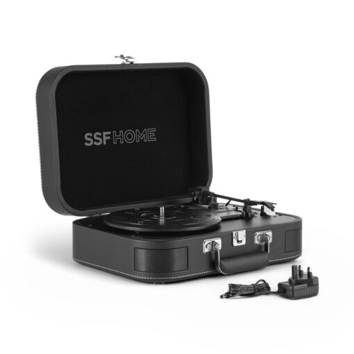 Portable Suitcase Turntable with Bluetooth & USB - Image 3
