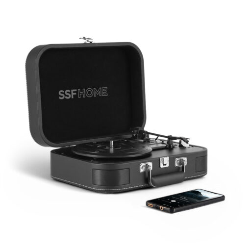Portable Suitcase Turntable with Bluetooth & USB - Image 4