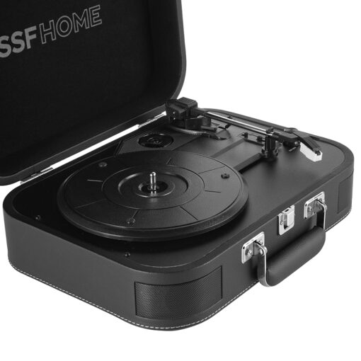 Portable Suitcase Turntable with Bluetooth & USB - Image 12