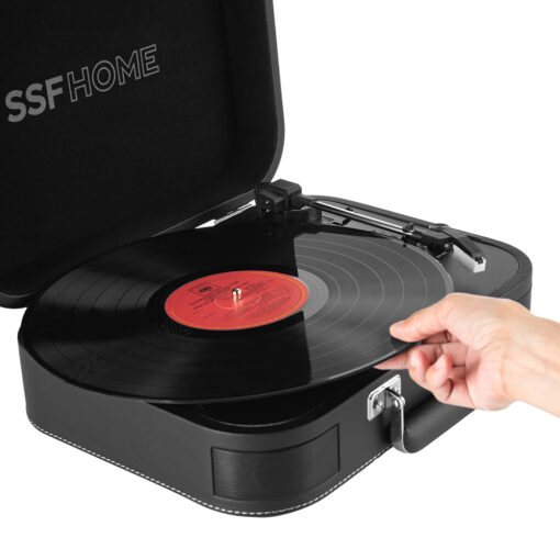 Portable Suitcase Turntable with Bluetooth & USB - Image 13
