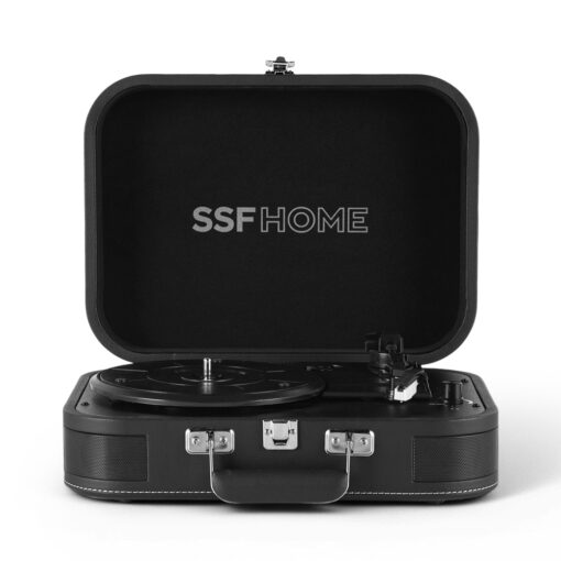 Portable Suitcase Turntable with Bluetooth & USB - Image 2