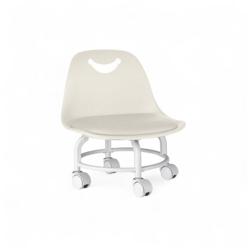 Bona Swivel Low Stool with Wheel - Image 8