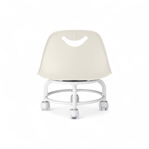 Bona Swivel Low Stool with Wheel - Image 11