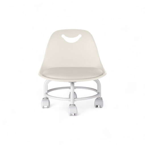 Bona Swivel Low Stool with Wheel - Image 9