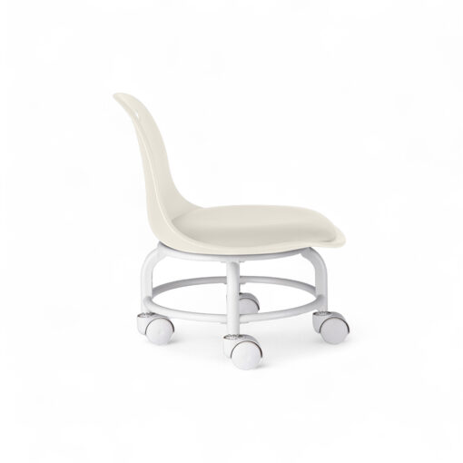 Bona Swivel Low Stool with Wheel - Image 10