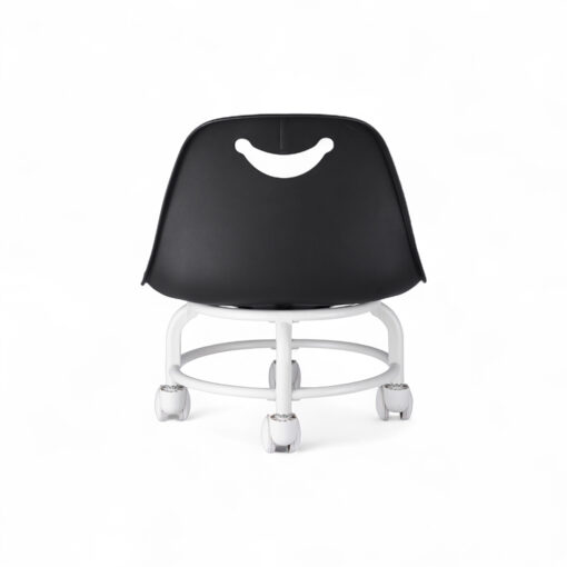 Bona Swivel Low Stool with Wheel - Image 4
