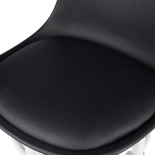 Bona Swivel Low Stool with Wheel - Image 6