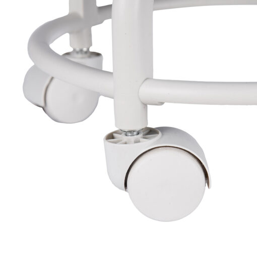 Bona Swivel Low Stool with Wheel - Image 7