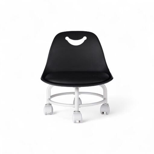 Bona Swivel Low Stool with Wheel - Image 2