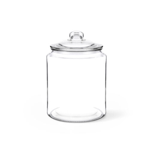 Soda Glass Bottle With Glass Lid