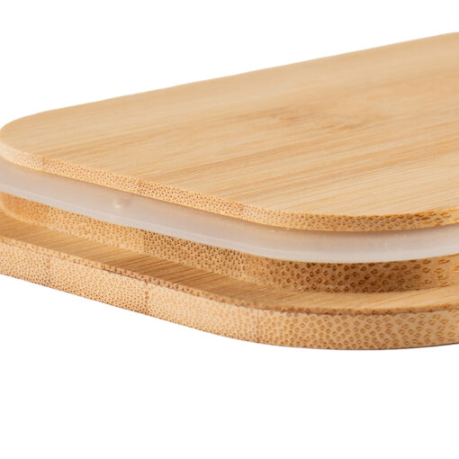 Borosilicate Glass Food Container with Bamboo Lid - Image 6