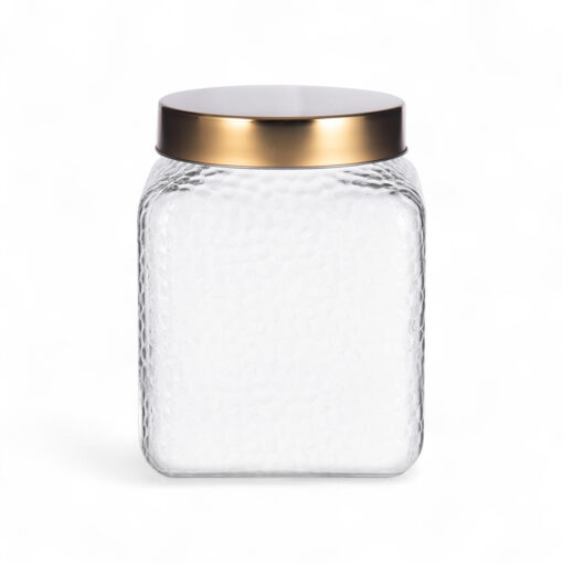 Glass Jar with Stainless Steel Lid - Image 5