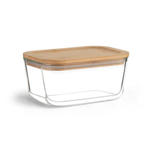 Borosilicate Glass Food Container with Bamboo Lid - Image 10