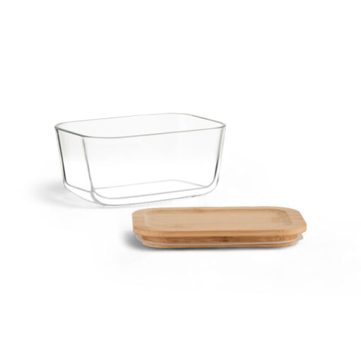 Borosilicate Glass Food Container with Bamboo Lid - Image 11