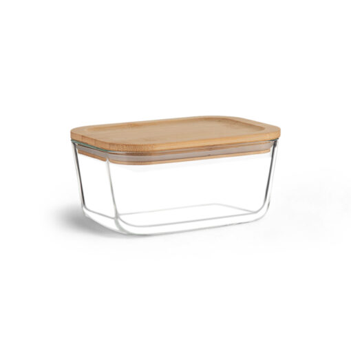 Borosilicate Glass Food Container with Bamboo Lid - Image 8