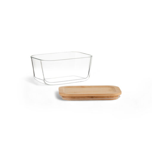 Borosilicate Glass Food Container with Bamboo Lid - Image 9
