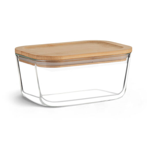 Borosilicate Glass Food Container with Bamboo Lid - Image 12